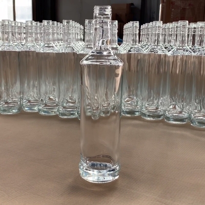 375 мл стеклянная бутылка для горячего штампования Icewine Rum Brandy Drinks and Cold Beverages