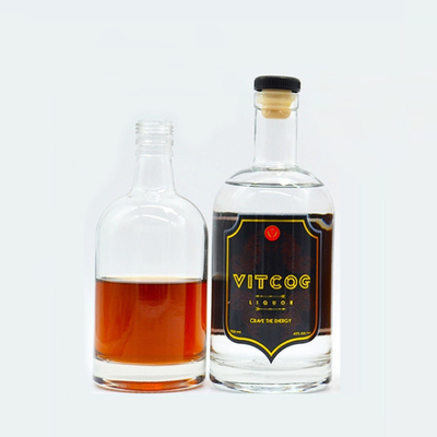 Условия EXW Кристальное стекло 750ml 700ml 500ml текила джин вино спиртные напитки ром водка виски стеклянная бутылка