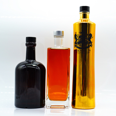 Условия EXW Кристальное стекло 750ml 700ml 500ml текила джин вино спиртные напитки ром водка виски стеклянная бутылка