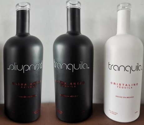 Условия EXW Кристальное стекло 750ml 700ml 500ml текила джин вино спиртные напитки ром водка виски стеклянная бутылка