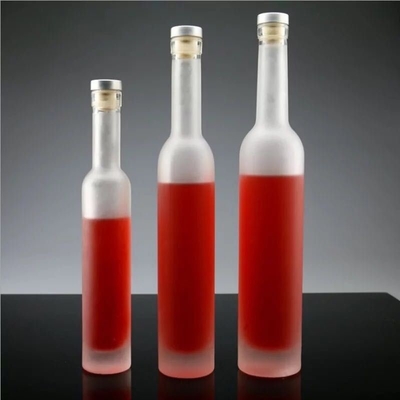375 мл стеклянная бутылка для горячего штампования Icewine Rum Brandy Drinks and Cold Beverages