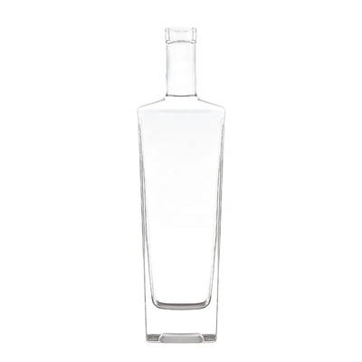 Продаю 750 мл Clear Spirit Glass Vodka Flask Пустые бутылки с гином в форме бриллианта