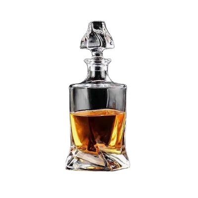 Продаю 750 мл Clear Spirit Glass Vodka Flask Пустые бутылки с гином в форме бриллианта
