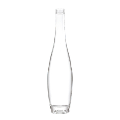Бутылка Super Flint Glass 750ml для бренди рома водка в черной упаковке и материале