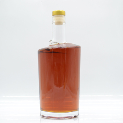 Конфигурация 500ml/700ml/750ml стеклянные бутылки для масла виски джин ликер водки упаковки