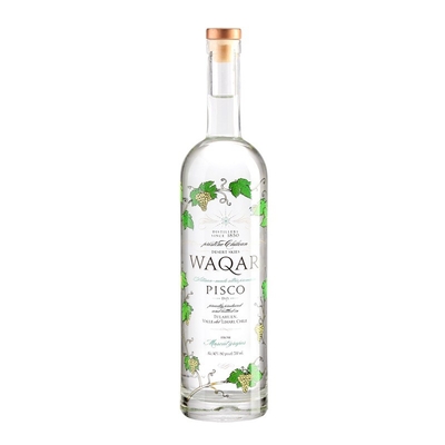 Чистый 375ml 500ml 700ml 750ml Custom Frosted Printing Spray Коньяк Виски Ликер Водка Бутылка с крышкой