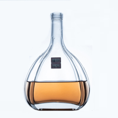 375ml 500ml 700ml 750ml 1000ml Стеклянный Ликер Виски Водка Спиртная бутылка с крышкой Гуала