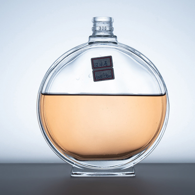 375ml 500ml 700ml 750ml 1000ml Стеклянный Ликер Виски Водка Спиртная бутылка с крышкой Гуала