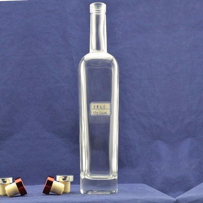 Стеклянная бутылка для джина, виски, водки, коньяка, ликера FOB