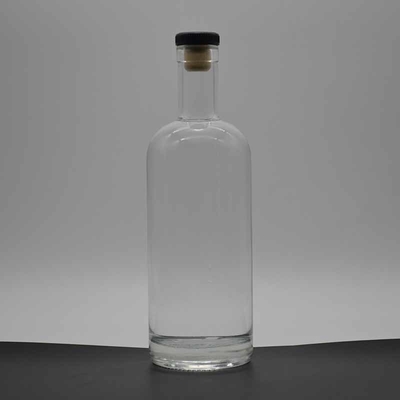 Бутылка Super Flint Glass 750ml для пробки с толстым дном и индивидуального дизайна ликера
