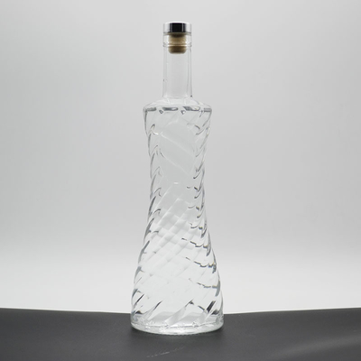 Бутылка Super Flint Glass 750ml для пробки с толстым дном и индивидуального дизайна ликера