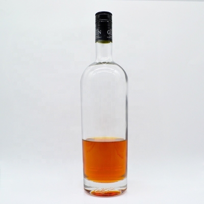 Супер-Флинт Glass 750ml 1000ml Пустой Джин Текила Виски Алкоголь Бутылка Дизайн для вина