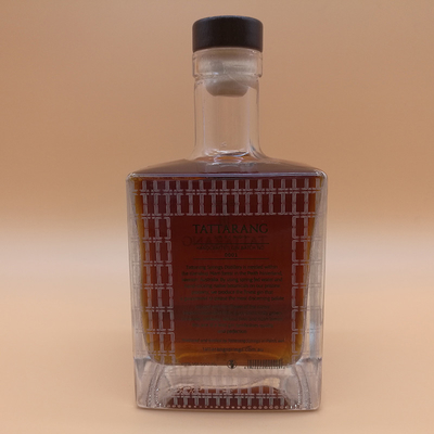 Настройки Clear Flint 500ml квадратные стеклянные бутылки для алкоголя