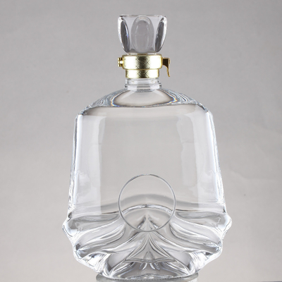 Производители стеклянных бутылок Super Flint Brandy с пробкой и сроком FOB