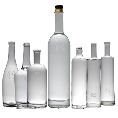 500 ml/750 ml пустая бутылка с мороженым дизайном для напитков