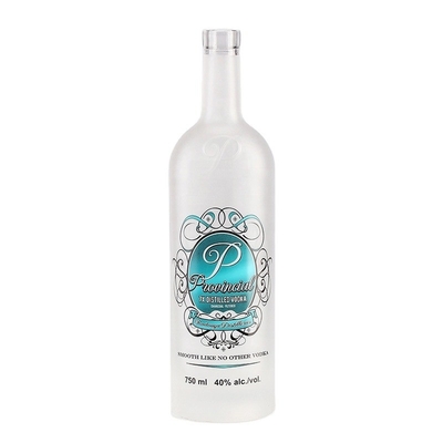 500 ml/750 ml пустая бутылка с мороженым дизайном для напитков