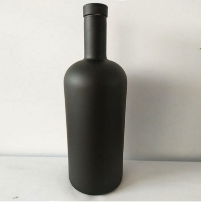 Кристально белая стеклянная бутылка XO/Brandy/Whisky/Vodka с подшипником на поверхности