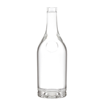 375 мл по индивидуальному заказу Super Flint Glass Vodka Champagne Пустые стеклянные бутылки с крышкой