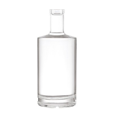 375 мл по индивидуальному заказу Super Flint Glass Vodka Champagne Пустые стеклянные бутылки с крышкой