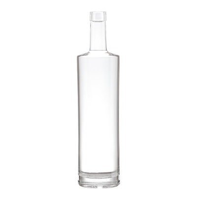 375 мл по индивидуальному заказу Super Flint Glass Vodka Champagne Пустые стеклянные бутылки с крышкой