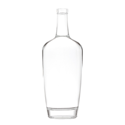 375 мл по индивидуальному заказу Super Flint Glass Vodka Champagne Пустые стеклянные бутылки с крышкой