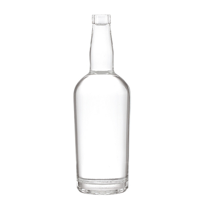 375 мл по индивидуальному заказу Super Flint Glass Vodka Champagne Пустые стеклянные бутылки с крышкой