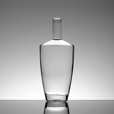 Super Flint Glass 375ml 500ml 700ml Бутылки для водки Джин Виски Ром Бренди оптом