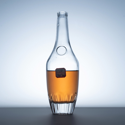 Super Flint Glass 375ml 500ml 700ml Бутылки для водки Джин Виски Ром Бренди оптом