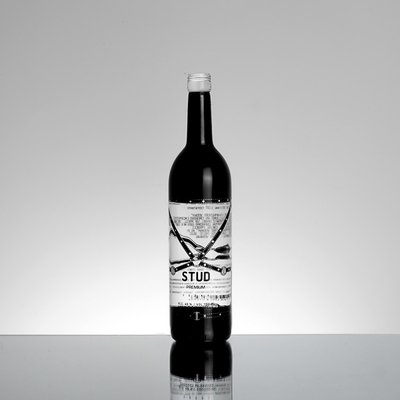 Super Flint Glass 375ml 500ml 700ml Бутылки для водки Джин Виски Ром Бренди оптом