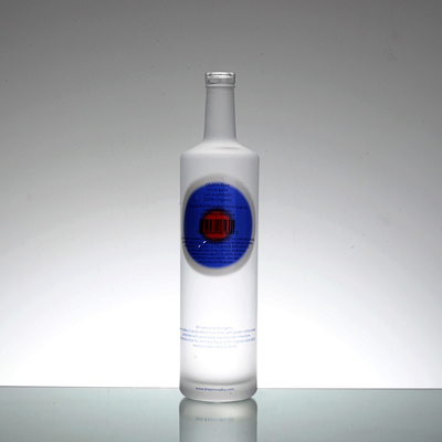 Super Flint Glass 375ml 500ml 700ml Бутылки для водки Джин Виски Ром Бренди оптом