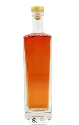 Бутылка Super Flint Glass Vodka Spirit Glass с крышкой гуала и логотипом