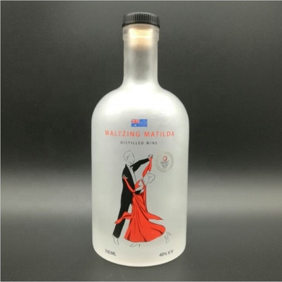 Кондитерская форма Super Flint 375ml 750ml 1000ml Стеклянные бутылки для соуса от бренди