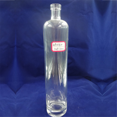Бесплатный образец 500 ml 750 ml Стеклянная круглая бутылка с пробкой