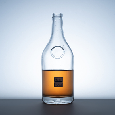 Декальная поверхность обработки Custom 700ml Виски ром водка ликер джин спиртное стеклянная бутылка