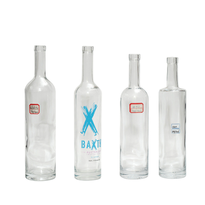 Приемлемо OEM/ODM 200ml 375ml 500ml 700ml 750ml 1000ml Виски Джин Стеклянная бутылка