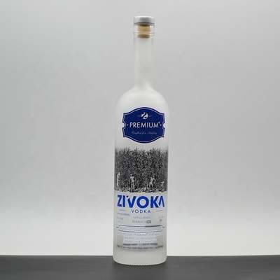 700 мл уникальной формы стеклянная бутылка для XO/Brandy Super Flint стеклянного материала и крышки Crown