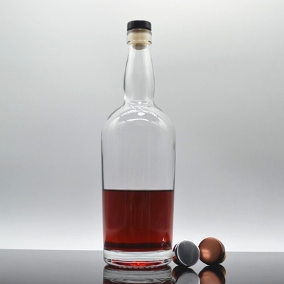 Бутылка 500 мл 750 мл Super Flint Glass White Spirits Liquor идеально подходит для водки Бренди ром