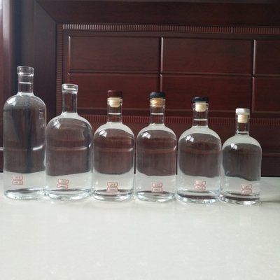 Пустой дизайн GUALA пробковый водка ликер стеклянная бутылка 375ml 750ml 1 литр 1750ml