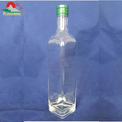 700ml 750ml Super Flint French Square Glass Bottle for Alcohol С сертифицированным стандартом SGS