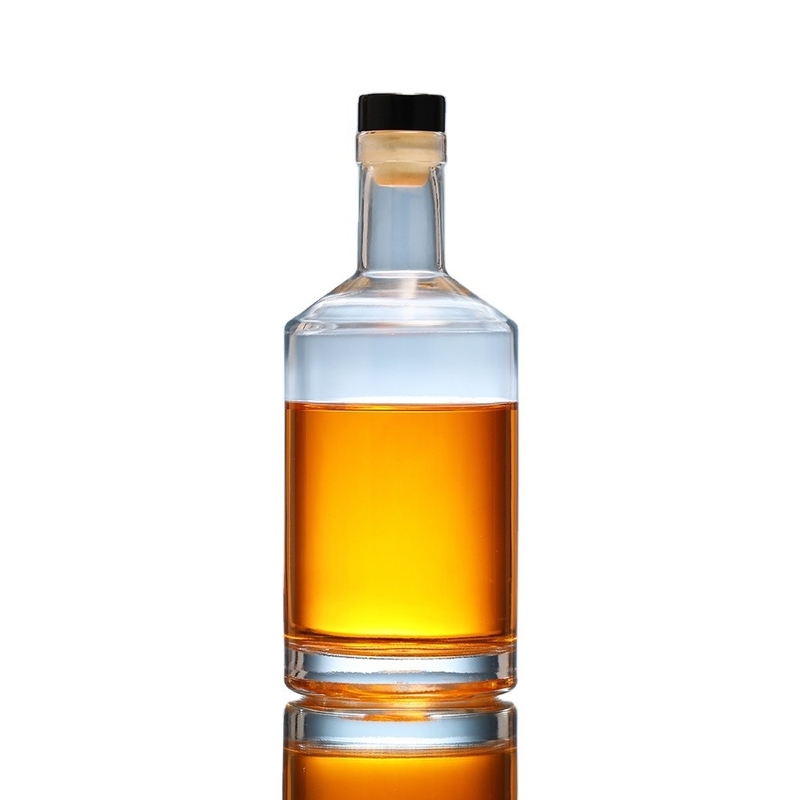 Бутылка Super Flint Glass 500ml для виски Mountain Vodka Gin Пустой дизайн и материал