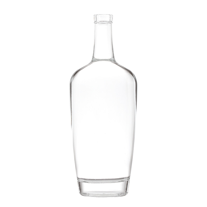 Super Flint Glass Empty Bottle for Oil Blue Square Whisky 1000ml Flask 375ml Wine Bottle Сверхкристаллический стеклянный пустой бутылка для масла Синий квадратный виски 1000мл бутылка 375мл бутылка вина