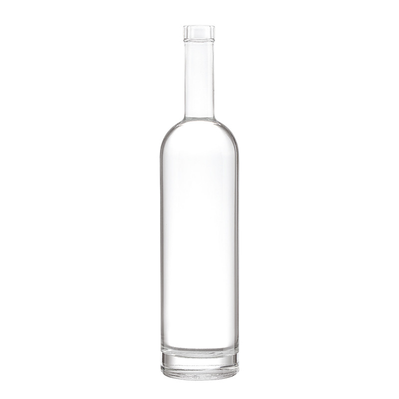 На заказ Luxury Clear Glass Whisky Flask for Liquor 700ml Capacity Super Flint Glass (Любимая бутылка с виски для алкоголя)