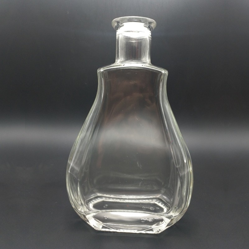 Производители стеклянных бутылок Super Flint Brandy с пробкой и сроком FOB