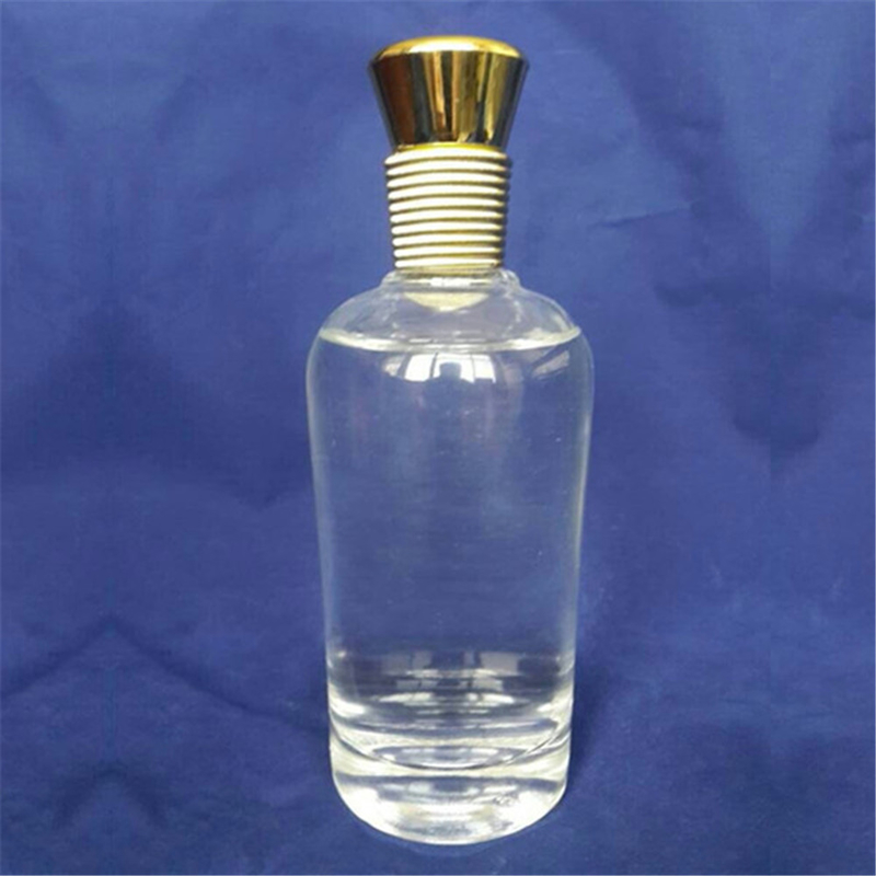 Бесплатный образец 500 ml 750 ml Стеклянная круглая бутылка с пробкой