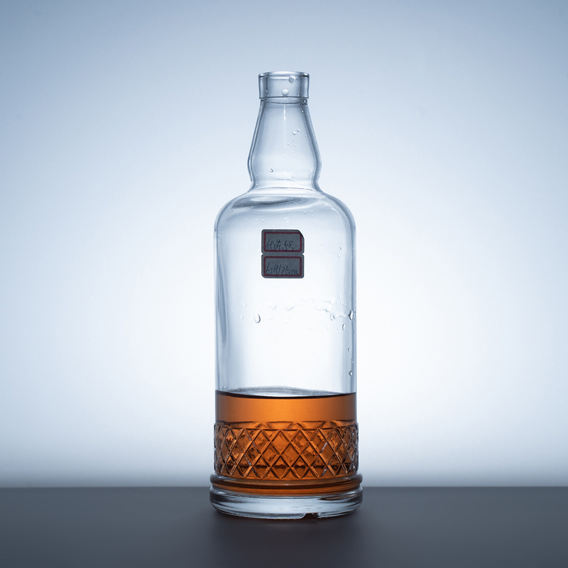 Декальная поверхность обработки Custom 700ml Виски ром водка ликер джин спиртное стеклянная бутылка